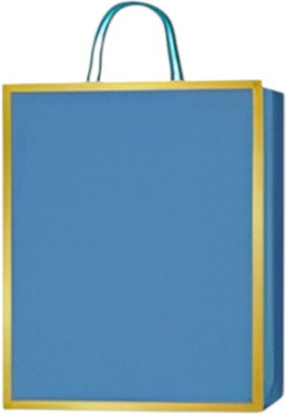 Пакет подарочный deVente Golden border Intense / 9041444