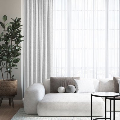 Штора Волшебная ночь Текстурный Блэкаут 200x270 / 930784 (дымка)