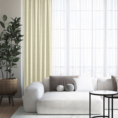 Штора Волшебная ночь Текстурный Блэкаут 200x270 / 930782 (крем)