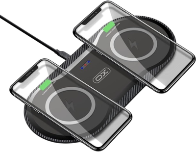 Зарядное устройство беспроводное XO 2в1 WX025