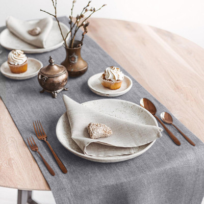 Дорожка на стол Волшебная ночь 40x140 / 776592 (базальт)