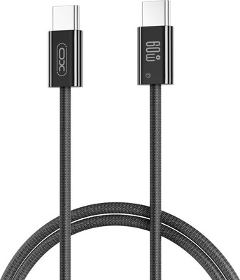 Кабель XO Type-C to Type-C CC 60W / NB-Q273 (черный)