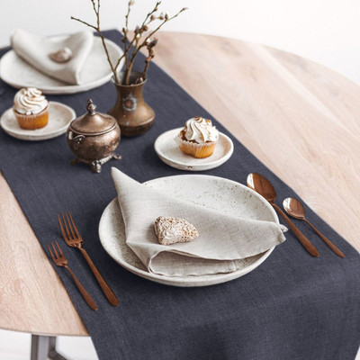 Дорожка на стол Волшебная ночь 40x140 / 776593 (индиго)