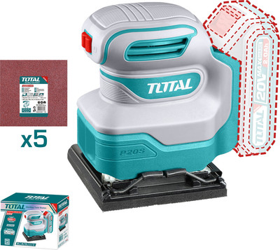 Вибрационная шлифовальная машина TOTAL TSHSLI2014