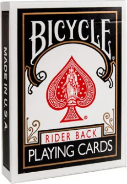 Игральные карты Bicycle 54 Rider Back / 4798089 (черный)