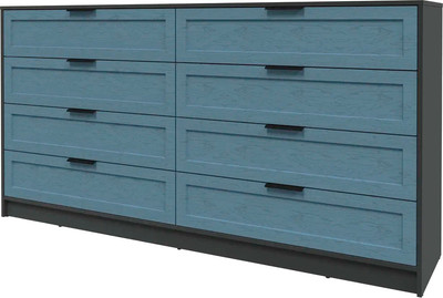 Комод Интерлиния Концепт Тренд КТ-К197 (антрацит/дуб лазурный)