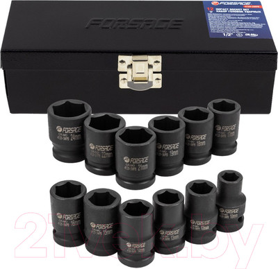 Набор головок слесарных Forsage F-4129-5MPB