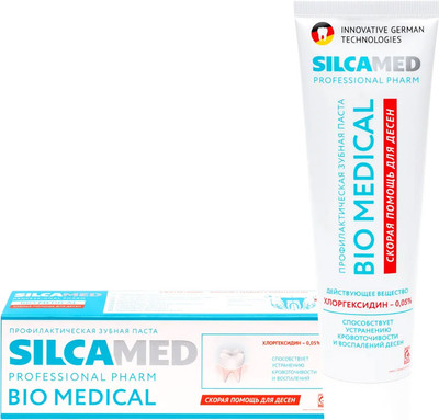 Зубная паста Silca Med Bio Medical (130г)