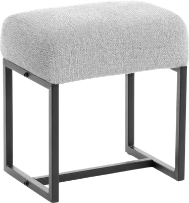 Пуф Tetchair Чарли Люкс (велюр/букле, VT shape silver)