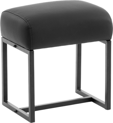 Пуф Tetchair Чарли Люкс (экокожа, sharp черный)