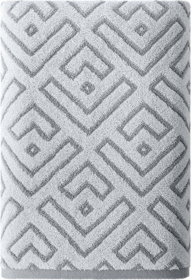 Полотенце Verossa МХ45 70x140 Estetica 2 / 790223 (серый/светло-серый)