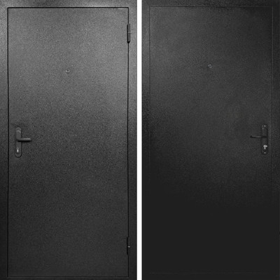 Входная дверь Guard Базис 96x207 (правая, антик темно-коричневый)