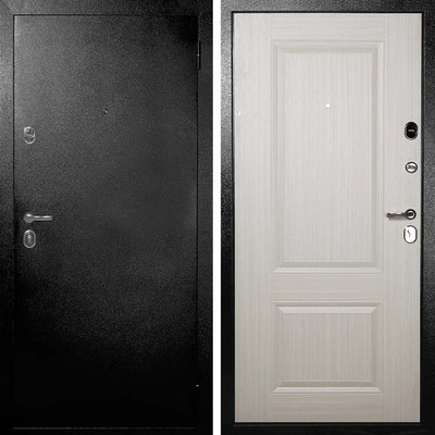 Входная дверь Форпост Классик 96x205 (правая, антик темно-коричневый/беленый дуб)