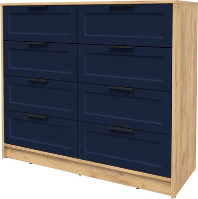 Комод Интерлиния Концепт Тренд КТ-К117 (дуб золотой/индиго)