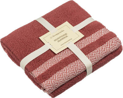 Полотенце Pole Kvetak (Беларускі лён) Махровое 67х140 22С94-ШР/л.с.уп./ст. (3 15-Самба)