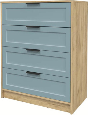 Комод Интерлиния Концепт Тренд КТ-К80 (дуб золотой/океан)