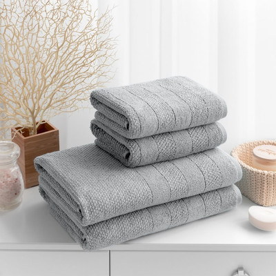 Набор полотенец Verossa МХ50 Milano 08 НПК044 / 752380 (холодный серый)