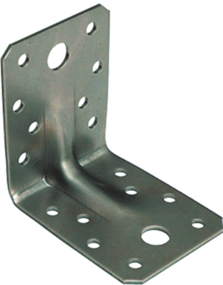 Уголок крепежный Металлист Цинк Усиленный 70x70x55x2.5