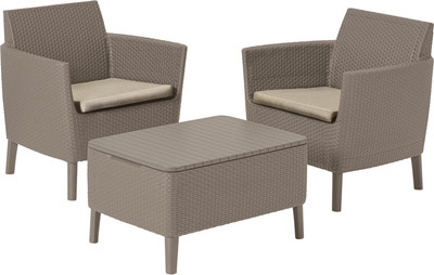 Комплект садовой мебели Keter Salemo Balcony set 253202 (капучино)