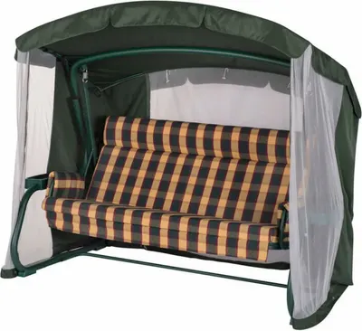 Качели садовые Удачная мебель Мерида премиум / A56G.334 (зеленый 334)