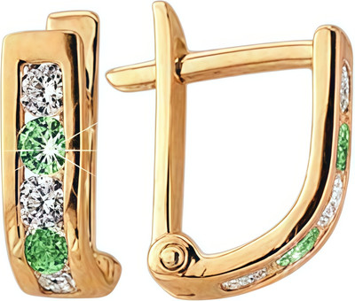 Серьги из красного золота 7 КАРАТ П2217-050К14