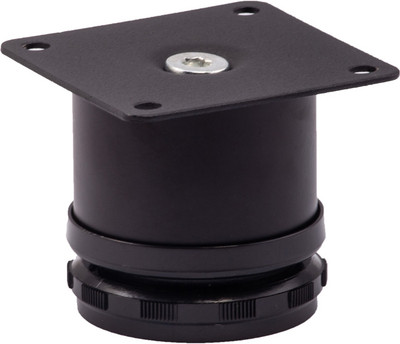 Опора мебельная AKS d50 h50 с регулировкой (черный)