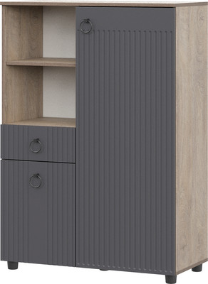 Тумба Mio Tesoro Вудхилл (эндгрейн/графит)