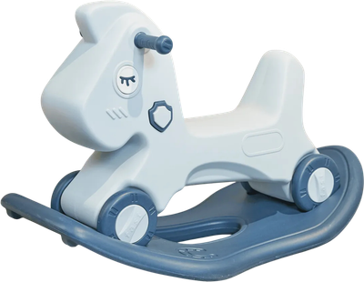 Качалка-каталка UNIX Kids Лошадка / pprhblu (синий)