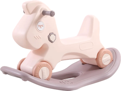 Качалка-каталка UNIX Kids Лошадка / pprhros (розовый)