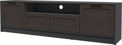 Тумба Interline ТВ Концепт Тренд КТ-ТВ4-50 (антрацит/дуб английский)