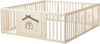 Игровой манеж UNIX Kids Classic Tree House 180x200 / ppcl12cl (Camel)