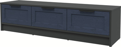 Тумба Interline ТВ Концепт Тренд КТ-ТВ3-35 (антрацит/дуб королевский)