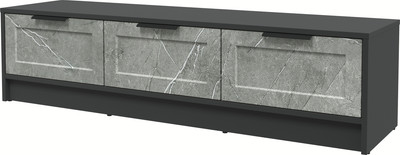 Тумба Interline ТВ Концепт Тренд КТ-ТВ3-35 (антрацит/керамика)