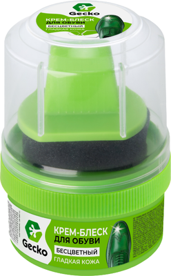 Крем для обуви GECKO бесцветный (60мл)