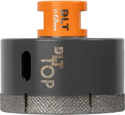 Коронка DLT Алмазная для керамогранита и камня 68мм / 2106