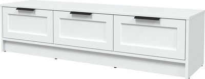 Тумба Интерлиния ТВ Концепт Тренд КТ-ТВ3-35 (белый платинум/белый)