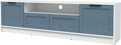 Тумба Интерлиния ТВ Концепт Тренд КТ-ТВ4-50 (белый платинум/дуб лазурный)