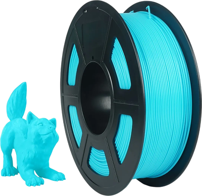 Пластик для 3D-печати NV Print NV-3D-PETG-BLUE-SKY (1.75мм, 1кг, небесно-голубой)