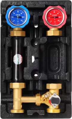 Насосно-смесительный узел коллектора Vieir VR217-25/6 (без насоса)