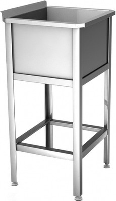 Ванна котломоечная Hessen ВМП 1/6 нерж НВ00042 / см321