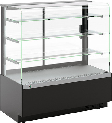 Витрина холодильная ХотКолд Canary 1300 1300х700х1280 (с гнутым стеклом)