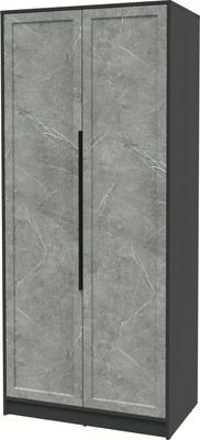 Шкаф Интерлиния Концепт Тренд КТ-Ш2 (антрацит/керамика)