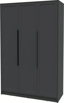 Шкаф Интерлиния Концепт Тренд КТ-Ш3 (антрацит/пепел)