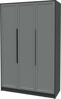 Шкаф Интерлиния Концепт Тренд КТ-Ш3 (антрацит/серый)