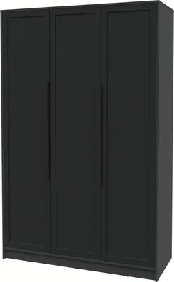 Шкаф Интерлиния Концепт Тренд КТ-Ш3 (антрацит/черный)