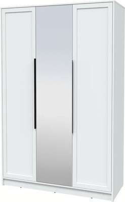 Шкаф Интерлиния Концепт Тренд КТ-Ш3(з) (белый платинум/белый)
