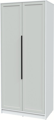 Шкаф Интерлиния Концепт Тренд КТ-Ш2 (белый платинум/грей)