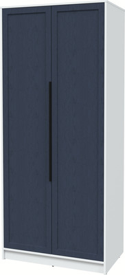 Шкаф Интерлиния Концепт Тренд КТ-Ш2 (белый платинум/дуб королевский)