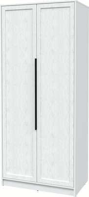 Шкаф Интерлиния Концепт Тренд КТ-Ш2 (белый платинум/дуб полярный)