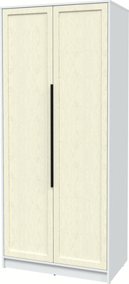 Шкаф Интерлиния Концепт Тренд КТ-Ш2 (белый платинум/дуб снежный)